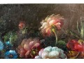 Signed Oil On Board Floral Still Life