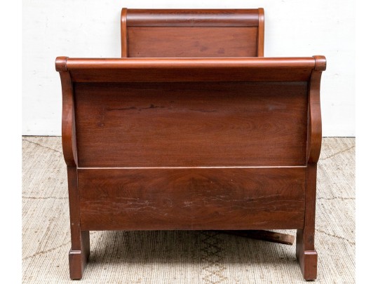 Classical Mahogany Empire Daybed, Ca 1810-30