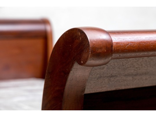 Classical Mahogany Empire Daybed, Ca 1810-30