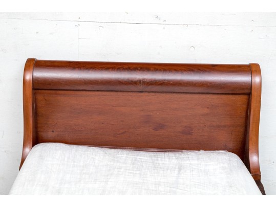 Classical Mahogany Empire Daybed, Ca 1810-30