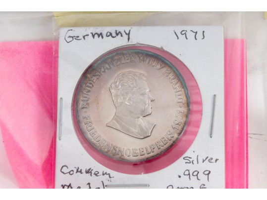 Large Lot Of German Coins (Contains Silver)