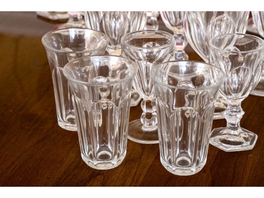 A 20th Century 45 Piece American Vintage Heisey Glass Stemware Service