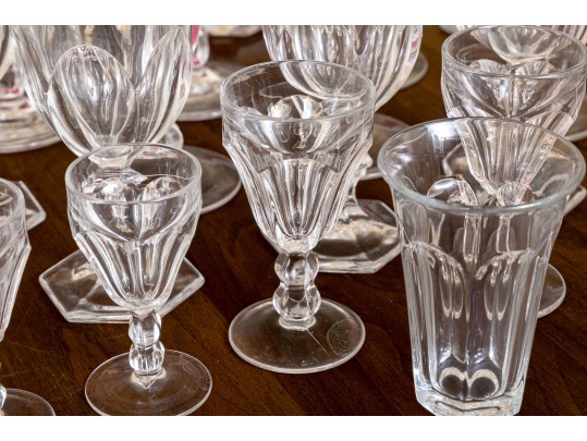 A 20th Century 45 Piece American Vintage Heisey Glass Stemware Service