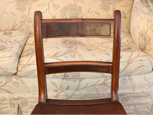 A 19th Century Southern Farmhouse Secretary With Chair
