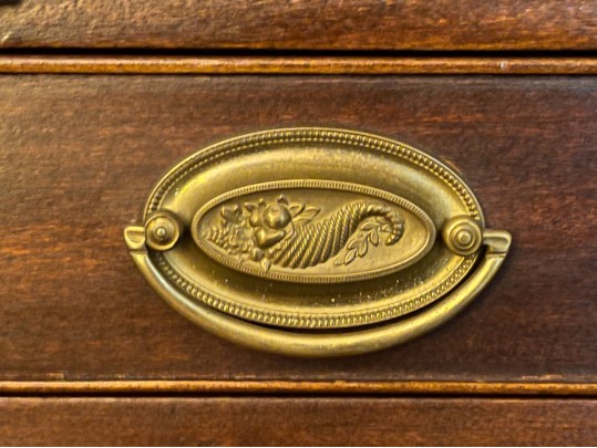 A 19th Century Southern Farmhouse Secretary With Chair