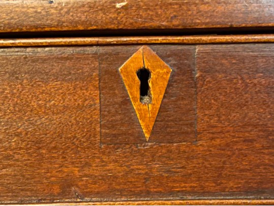 A 19th Century Southern Farmhouse Secretary With Chair