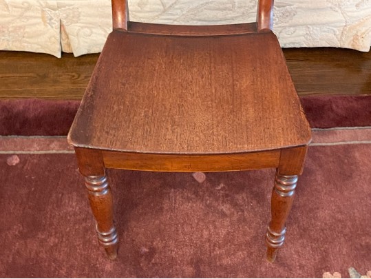 A 19th Century Southern Farmhouse Secretary With Chair