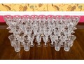 A 20th Century 45 Piece American Vintage Heisey Glass Stemware Service
