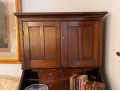 A 19th Century Southern Farmhouse Secretary With Chair