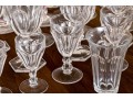 A 20th Century 45 Piece American Vintage Heisey Glass Stemware Service