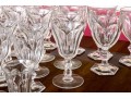 A 20th Century 45 Piece American Vintage Heisey Glass Stemware Service