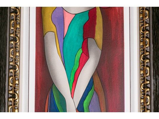 Linda Le Kniff (Brazil/France, B.1949) Large Ltd. Ed. Serigraph, Tall Beauty