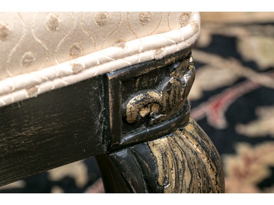 French Upholstered Bench 