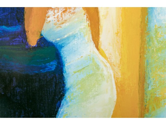 Emile Bellet (France, B.1944) Pair Of Ltd. Ed. Color Prints, Beauties At The Theater