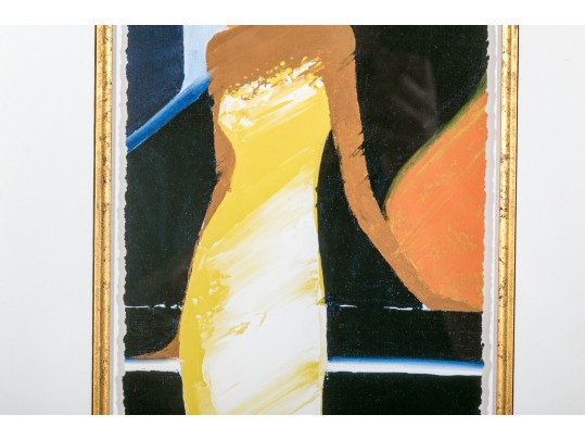 Emile Bellet (France, B.1944) Pair Of Ltd. Ed. Color Prints, Beauties At The Theater