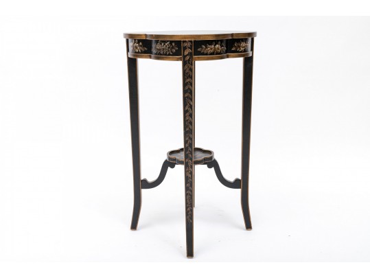 Chelsea House Quatrefoil Accent Table In Chinese Chippendale Style