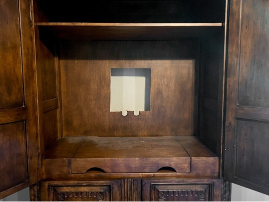 Substantial French Style Walnut Armoire