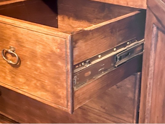 Substantial French Style Walnut Armoire