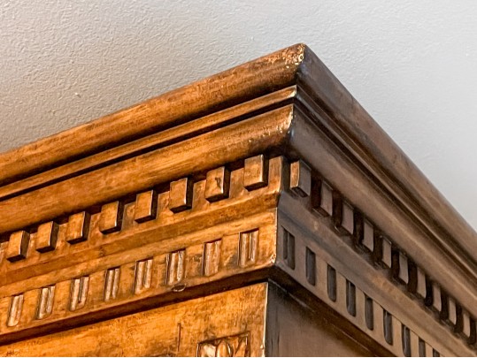 Substantial French Style Walnut Armoire