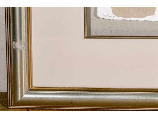 Signed Ltd Ed. Embossed Paper Artwork, Female Nude