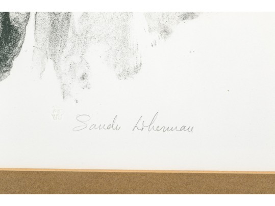 Sandu Liberman (Romania, 1923-1977) Black And White Print, Mother And Child