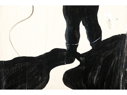 Painted Advertising Sign For Fly Fishing