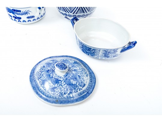 Collection Of Six Chinese Porcelains