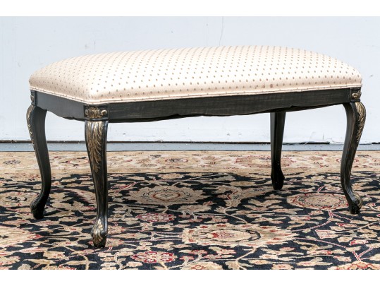 French Upholstered Bench 