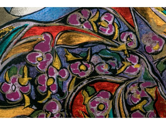 Linda Le Kniff (Brazil/France, B.1949) Ltd. Ed. Color Serigraph, 