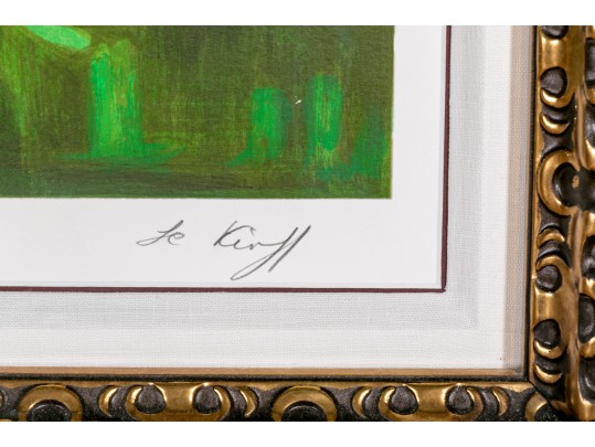 Linda Le Kniff (Brazil/France, B.1949) Large Ltd. Ed. Serigraph, Tall Beauty