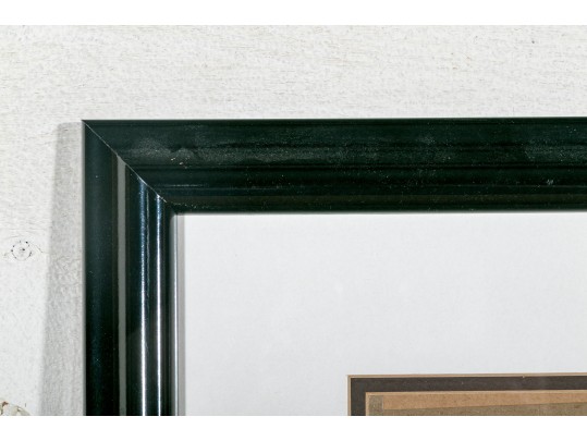 Emile Bellet (France, B.1944) Giclee On Paper, Beauty In A Garden