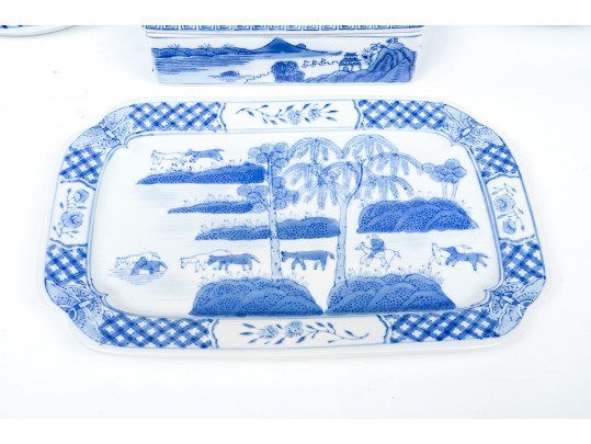 Collection Of Six Chinese Porcelains