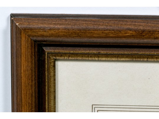 Framed Color Print, Hare Hunting