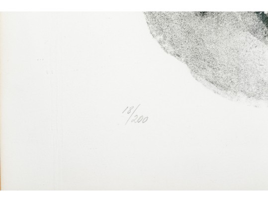 Sandu Liberman (Romania, 1923-1977) Black And White Print, Mother And Child