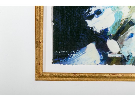 Emile Bellet (France, B.1944) Pair Of Ltd. Ed. Color Prints, Beauties At The Theater