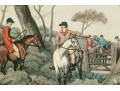 Framed Color Print, Hare Hunting