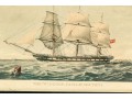 Set Of Three Framed Color Nautical Prints, Clipper Ships