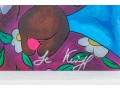 Linda Le Kniff (Brazil/France, B.1949) Ltd. Ed. Color Serigraph, Exotic Beauty