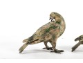 Pair Of Iron Dove Figures