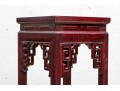 Vintage Chinese Carved Plant Stand 