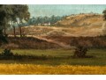 Large Oil On Canvas, Country Landscape 