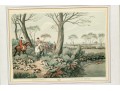 Framed Color Print, Hare Hunting