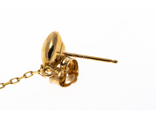 Chic 14K Drop Style Earrings