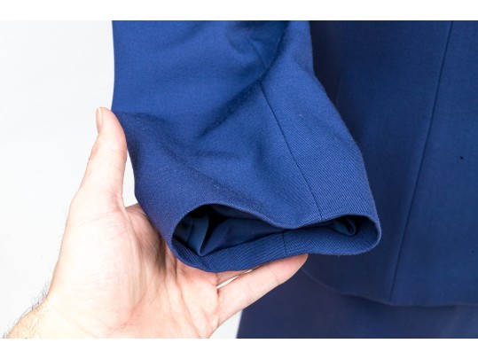 Armani Collezioni, Mitchells Of Westport Blue Purple Blazer, Pants And Skirt Set, Size 14