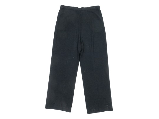St. John Classic Black Knit Pants, Size 14