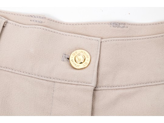 St. John Sport Fun Four Pocket Tan Cotton Pants, Size 10