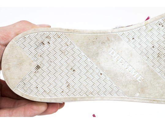 Diemme Fun Leopard Print Pony Hair Sneakers, Size 39.5, Retail $335, Boxed