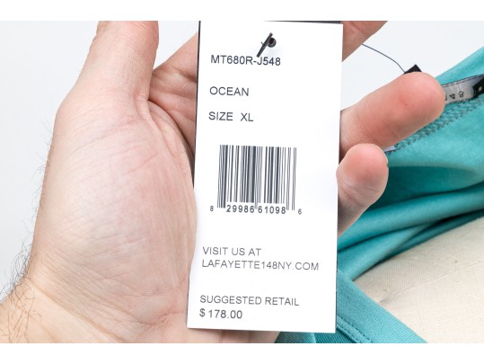 Lafayette 148 Lot Of Three Short And Long Sleeve Tee Shirts, One NWT, Retails $178 Each