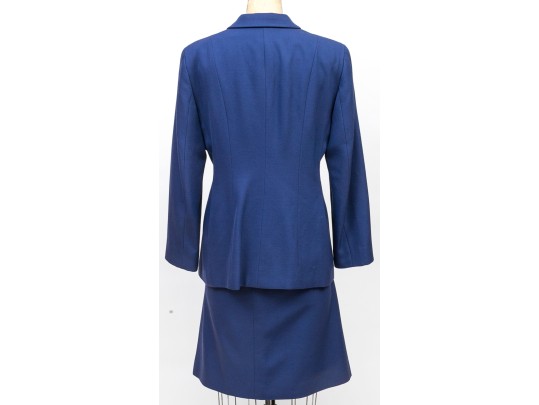 Armani Collezioni, Mitchells Of Westport Blue Purple Blazer, Pants And Skirt Set, Size 14