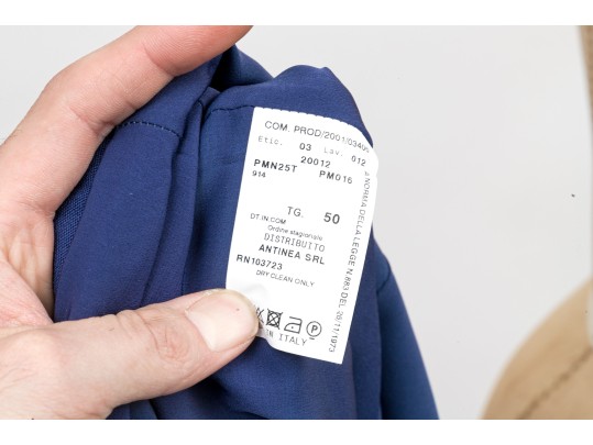 Armani Collezioni, Mitchells Of Westport Blue Purple Blazer, Pants And Skirt Set, Size 14